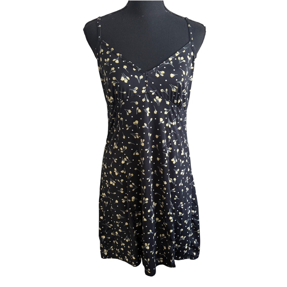 Marilyn Monroe Womens Y2K Fairy Grunge Babydoll Mini Dress L Dark Whimsigoth